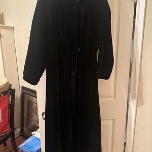 Elegant Black Trench Coat